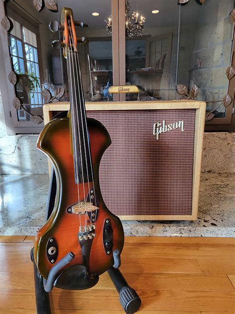 vintage fender electric violin.